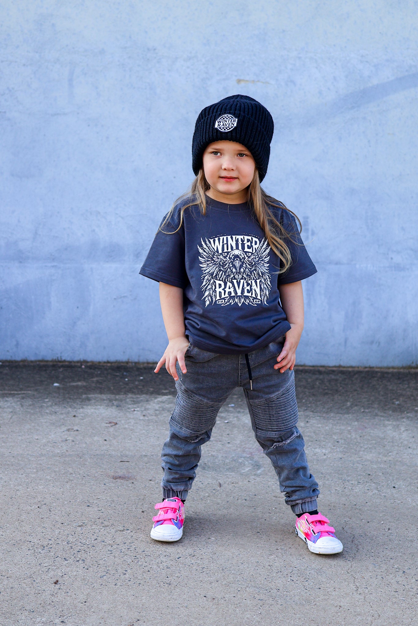 Checkmate Beanie - Winter + Raven