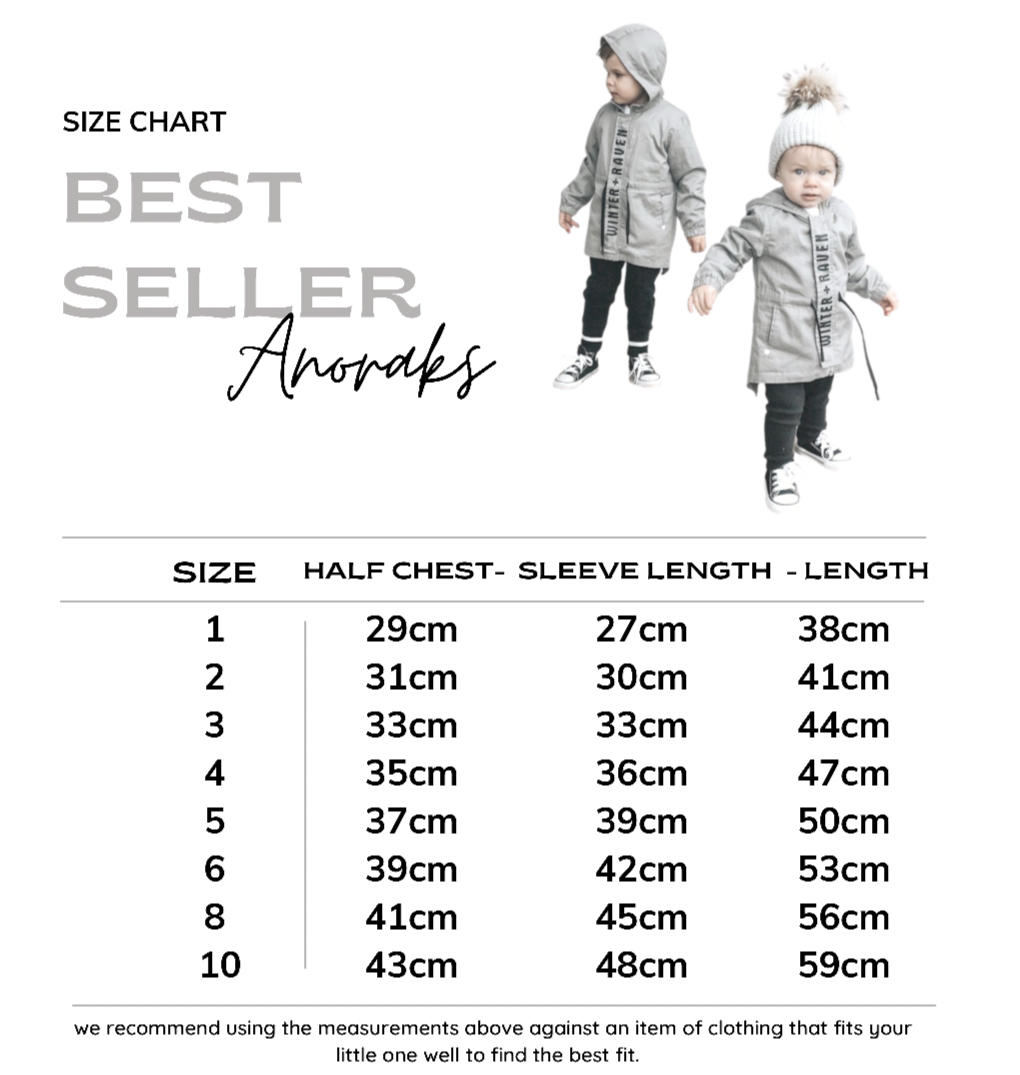 Anorak - Tan - Winter + Raven