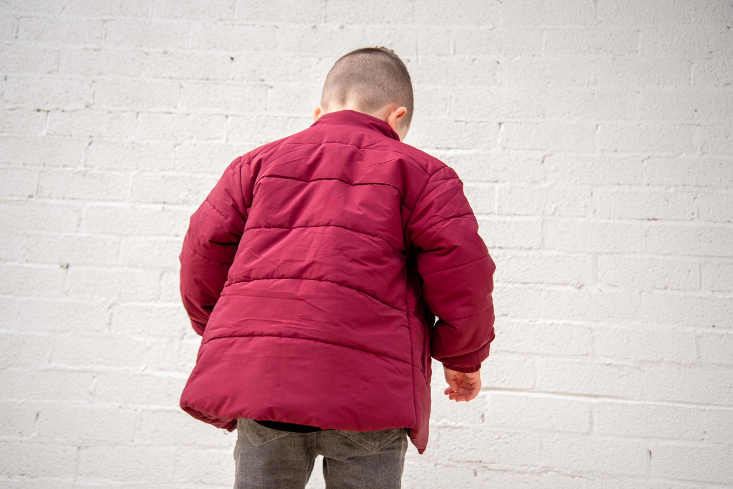 Raven Puffer Jacket - Winter + Raven