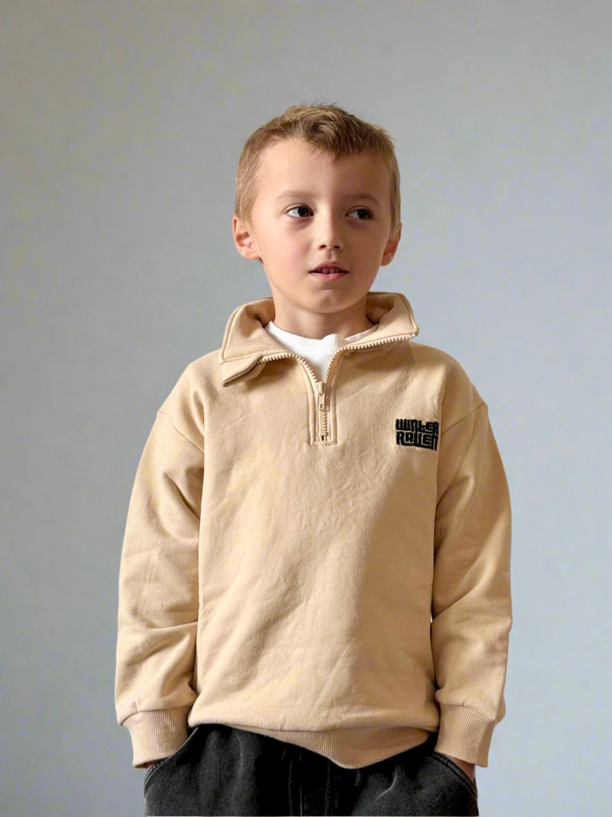 Sandstone Half Zip Fleece