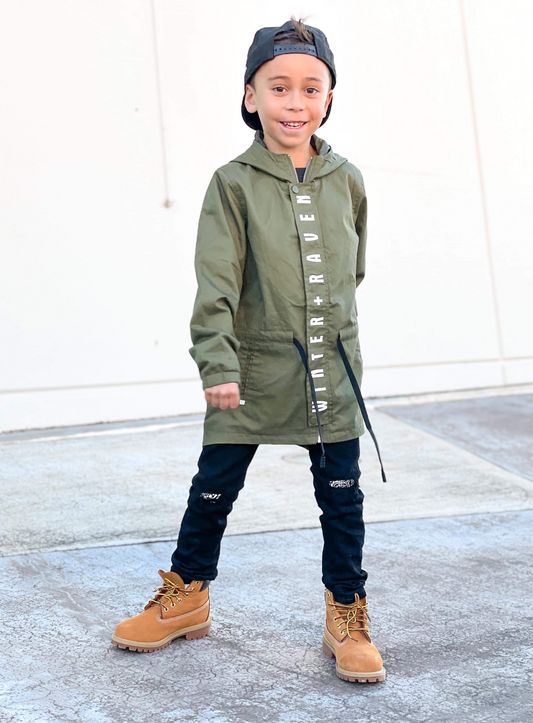 Anorak - Khaki - Winter + Raven