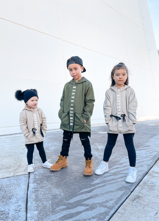 Anorak - Tan - Winter + Raven