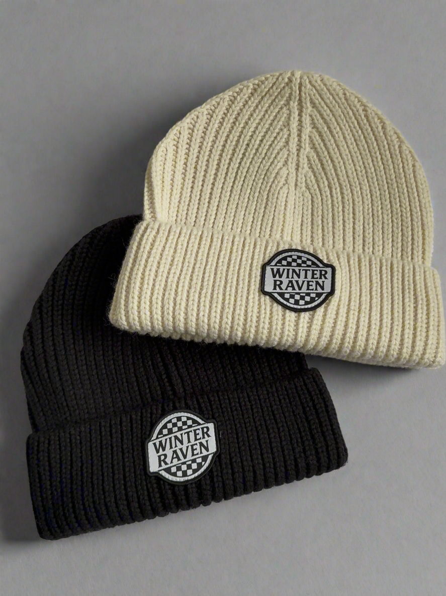 Checkmate Beanie - Adults - Winter + Raven