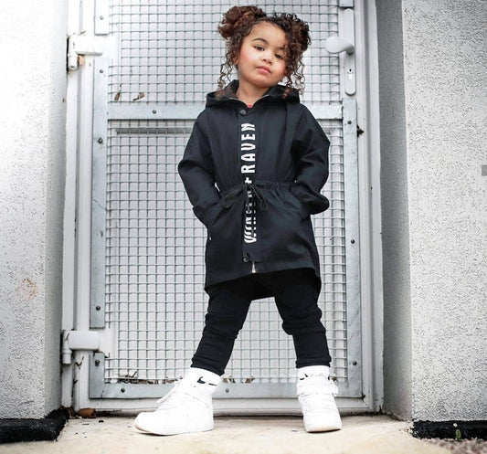 Anorak- Black - Winter + Raven