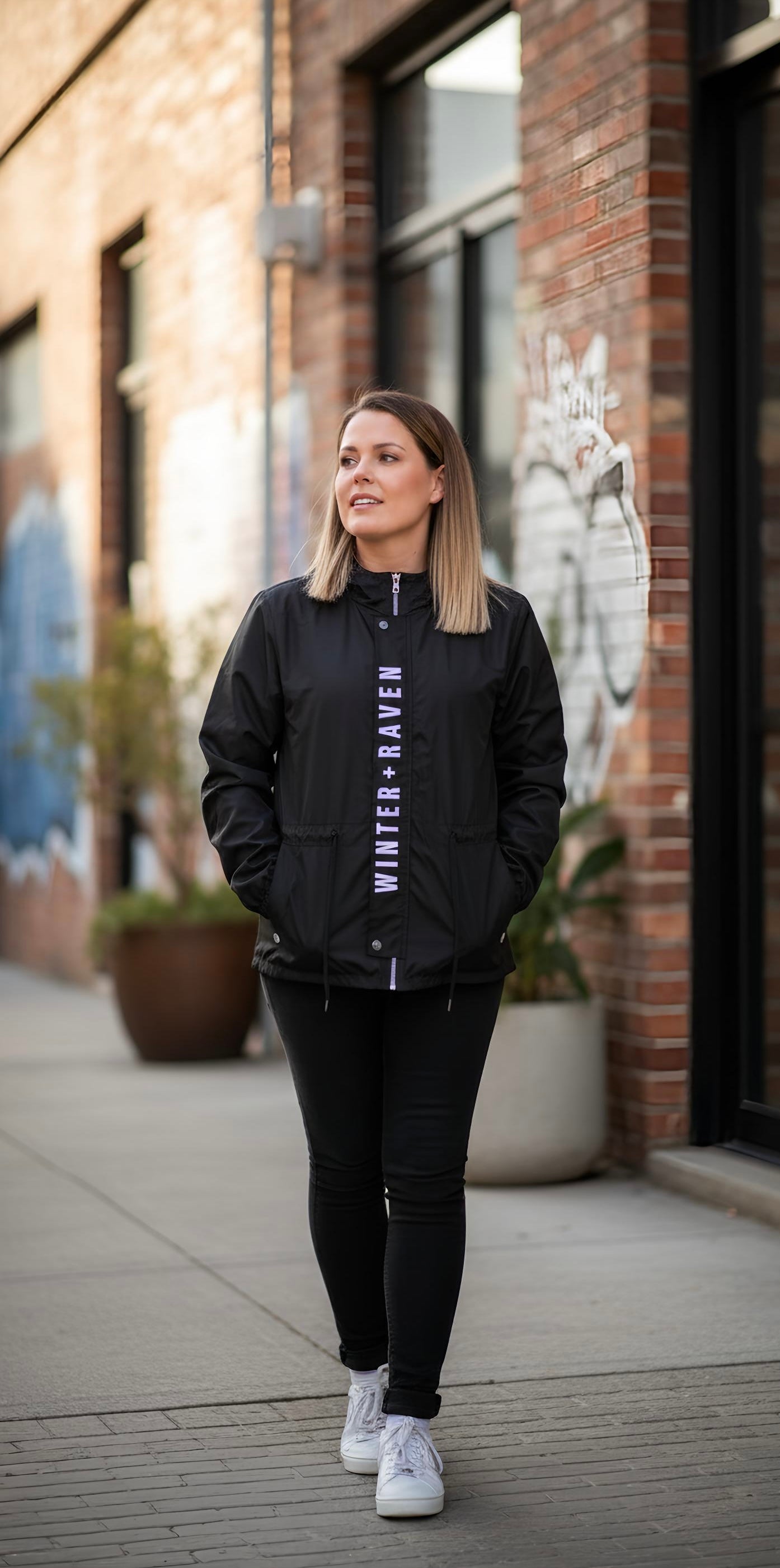 Adult Anorak Jacket - Black – Winter + Raven