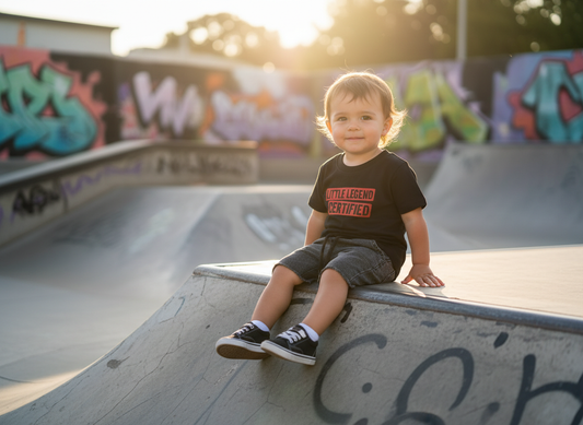 Certified Little Legend Kids T-Shirt - Black