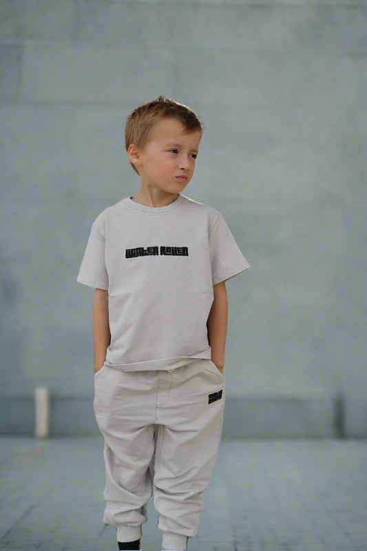 Luxe Acid Wash Tee - Vintage Stone - Winter + Raven