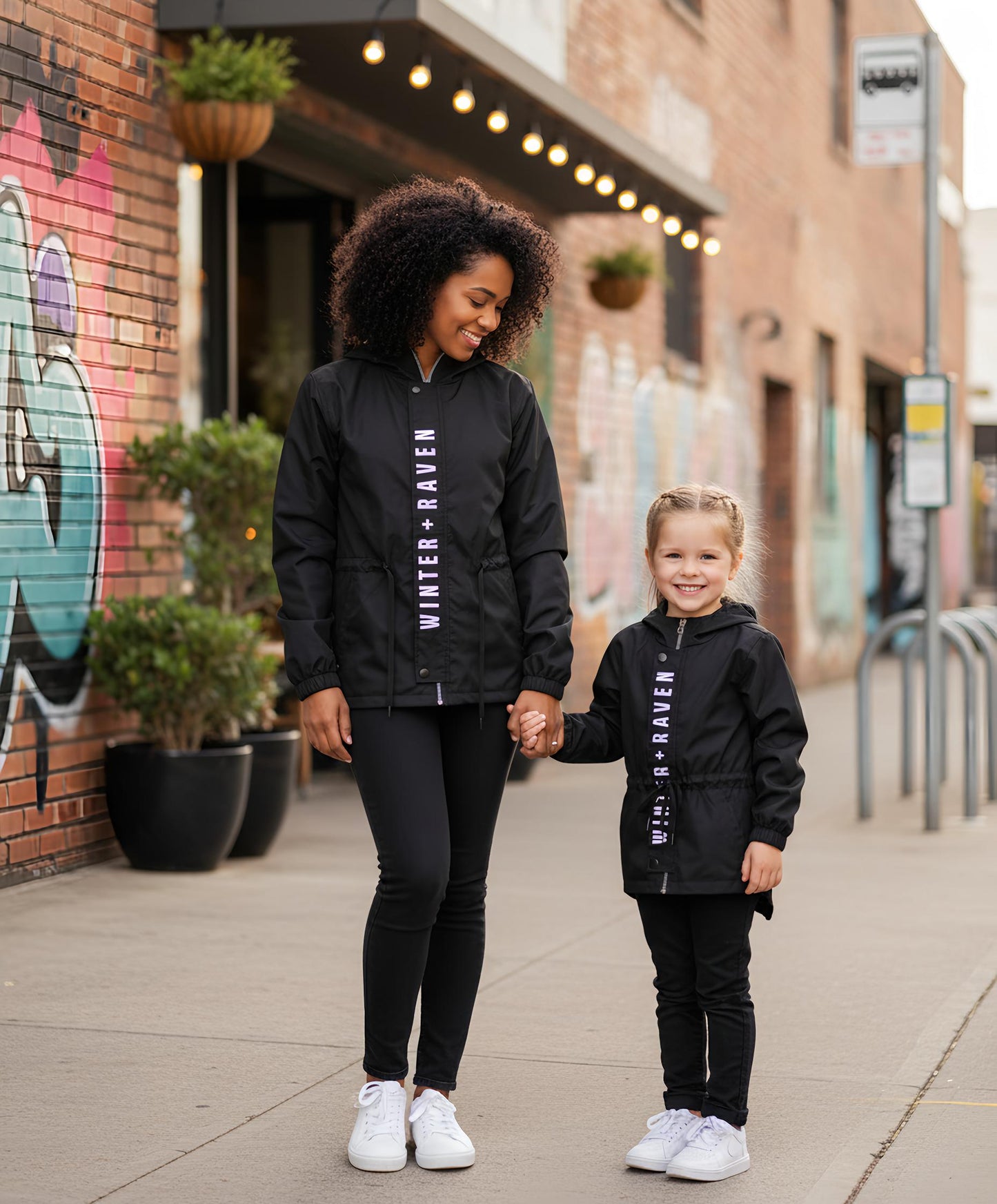 Adult Anorak Jacket - Black