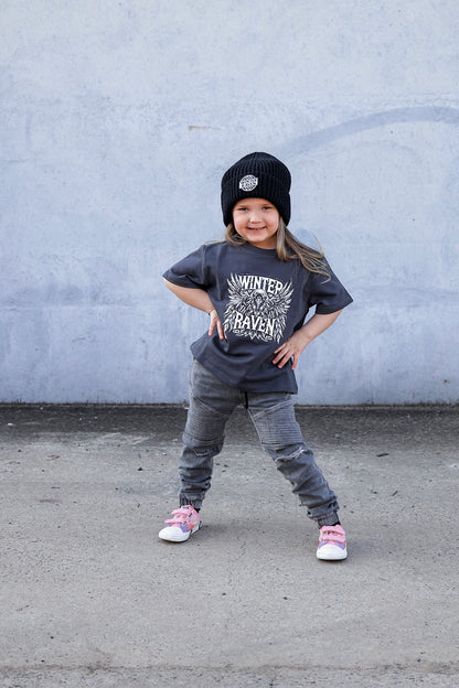 Raven Riot Tee - Winter + Raven