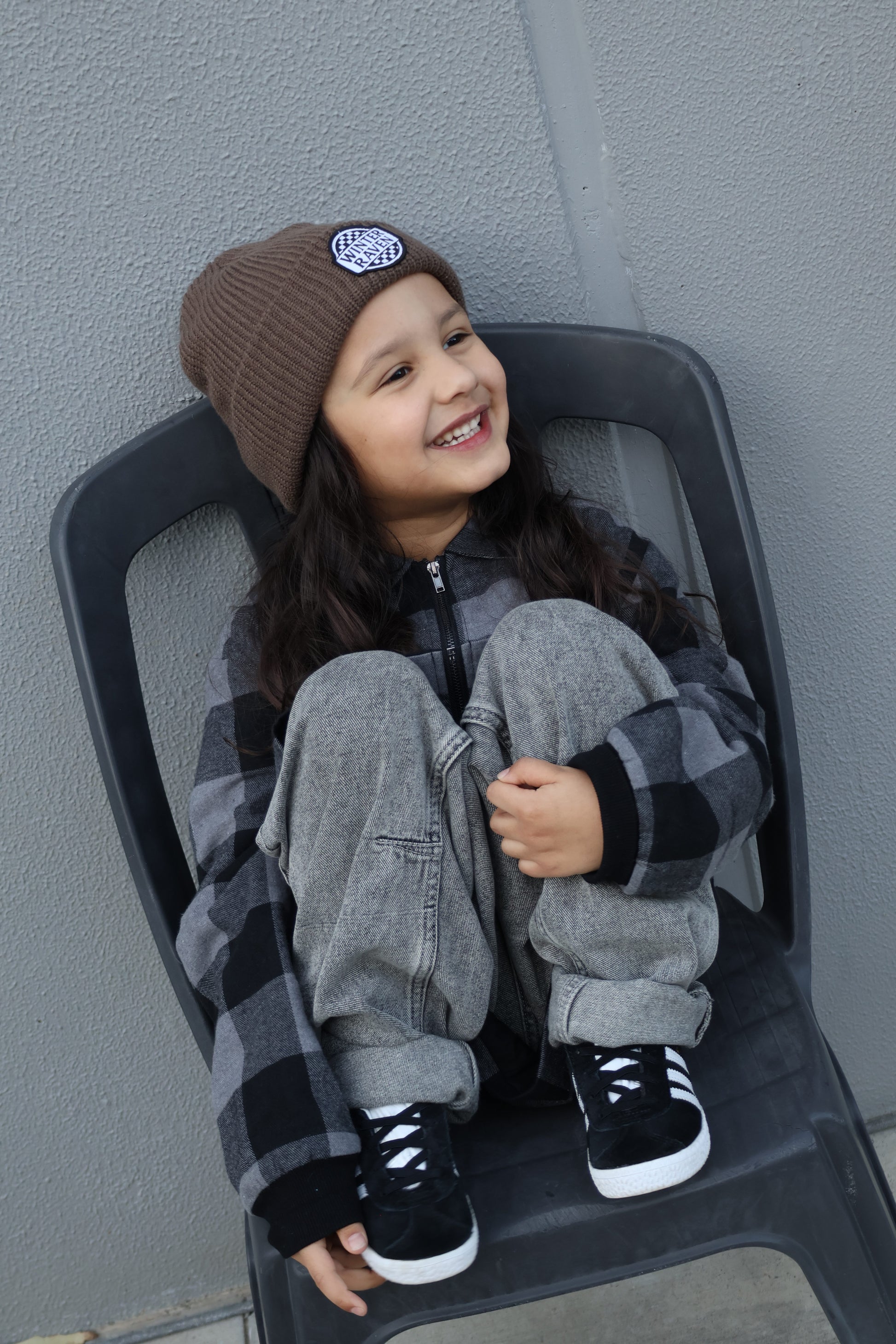 Checkmate Beanie - Winter + Raven