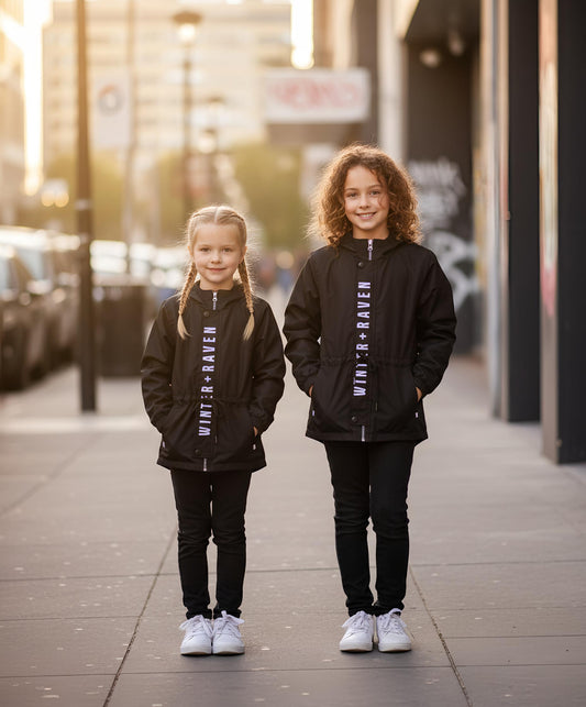 Anorak Kids Jacket - Black