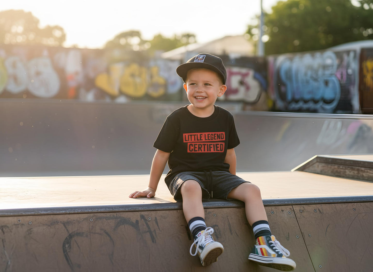 Certified Little Legend Kids T-Shirt - Black