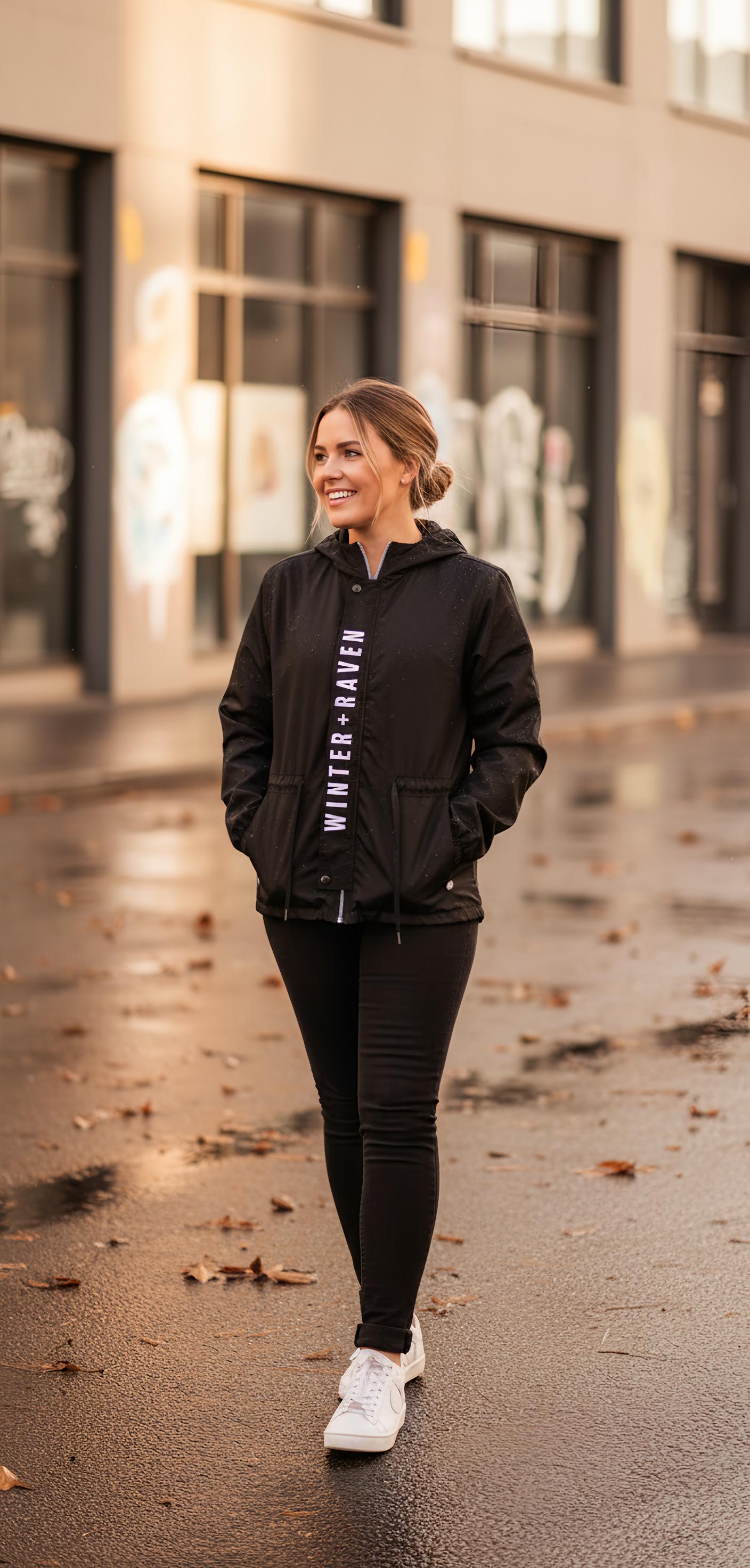 Adult Anorak Jacket - Black