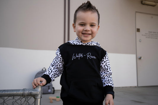 Wild Leopard Hoodie - Kids